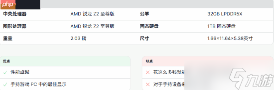 Xbox掌机和SteamDeck上榜pg电子试玩IGN评选4款最佳PC掌机(图5) Xbox掌机和SteamDeck上榜pg电子试玩IGN评选4款最佳PC掌机(图5)